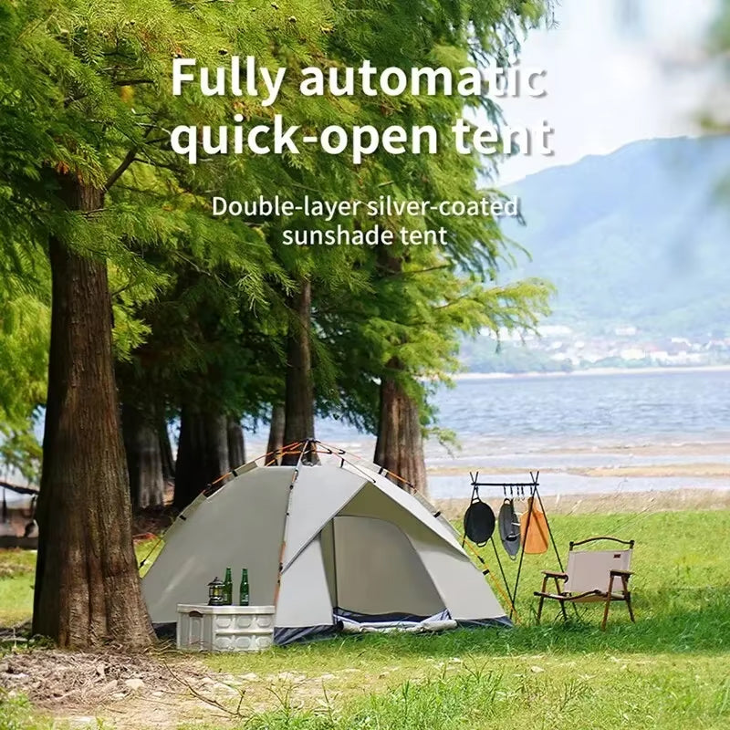 DozCamp Automatic Pop-up Camping Tent UK