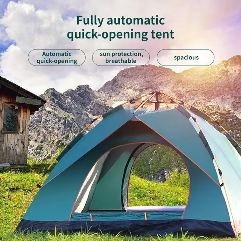 DozCamp Automatic Pop-up Camping Tent UK