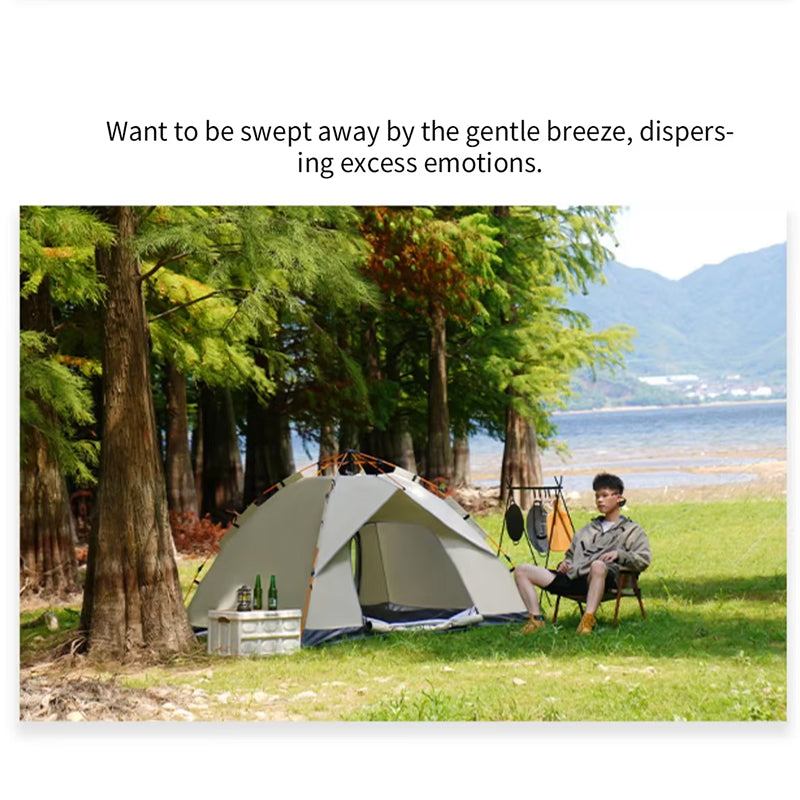 DozCamp Automatic Pop-up Camping Tent UK