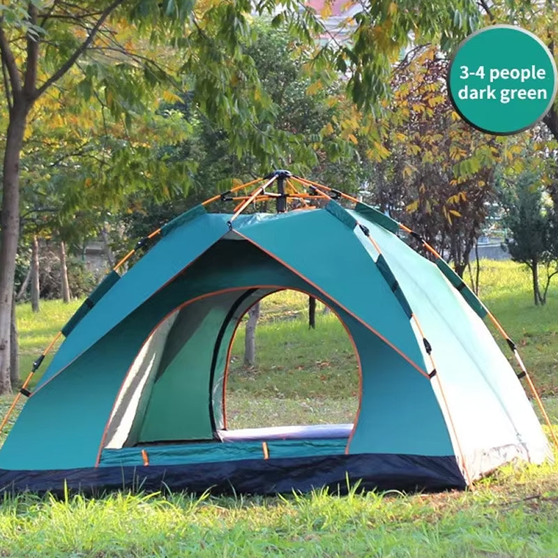 DozCamp Automatic Pop-up Camping Tent UK