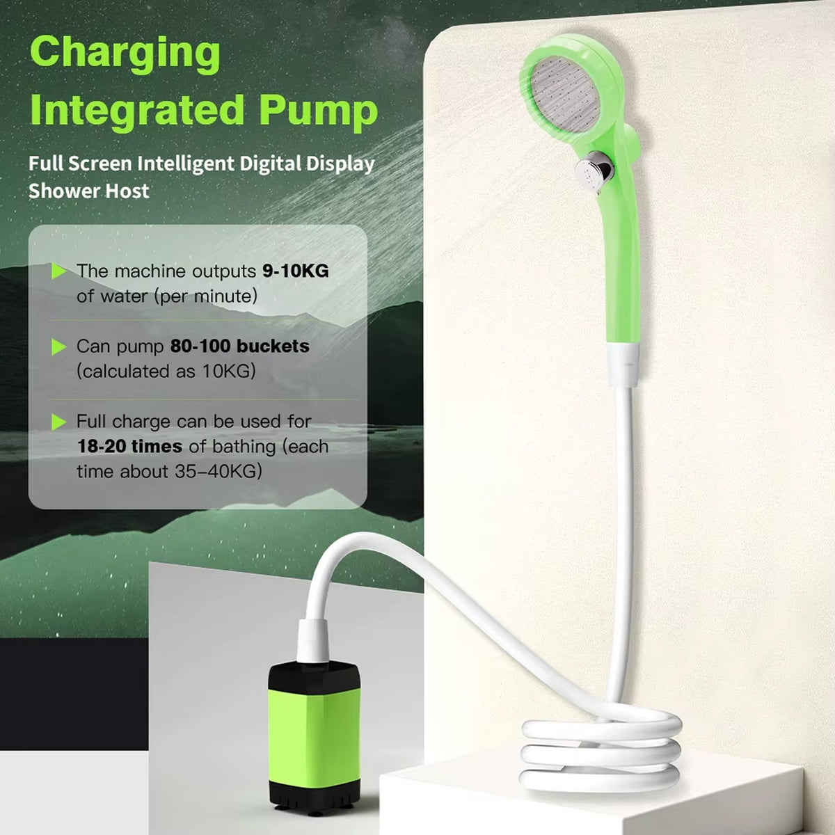 DusaRins Portable Camping Shower