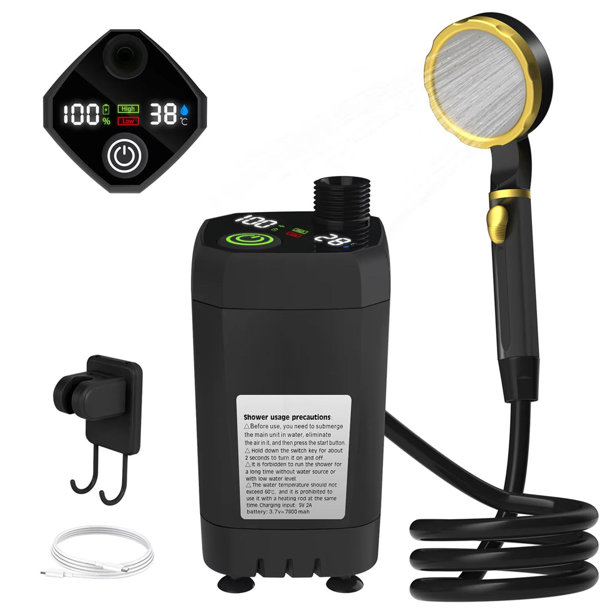 DusaRins Portable Camping Shower