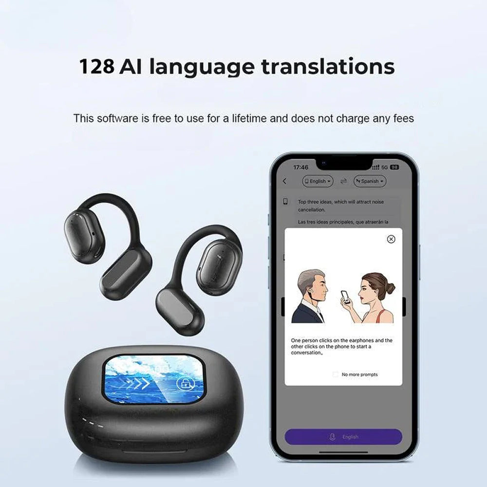 EariWize AI Real-Time Language Translator Earbuds UK