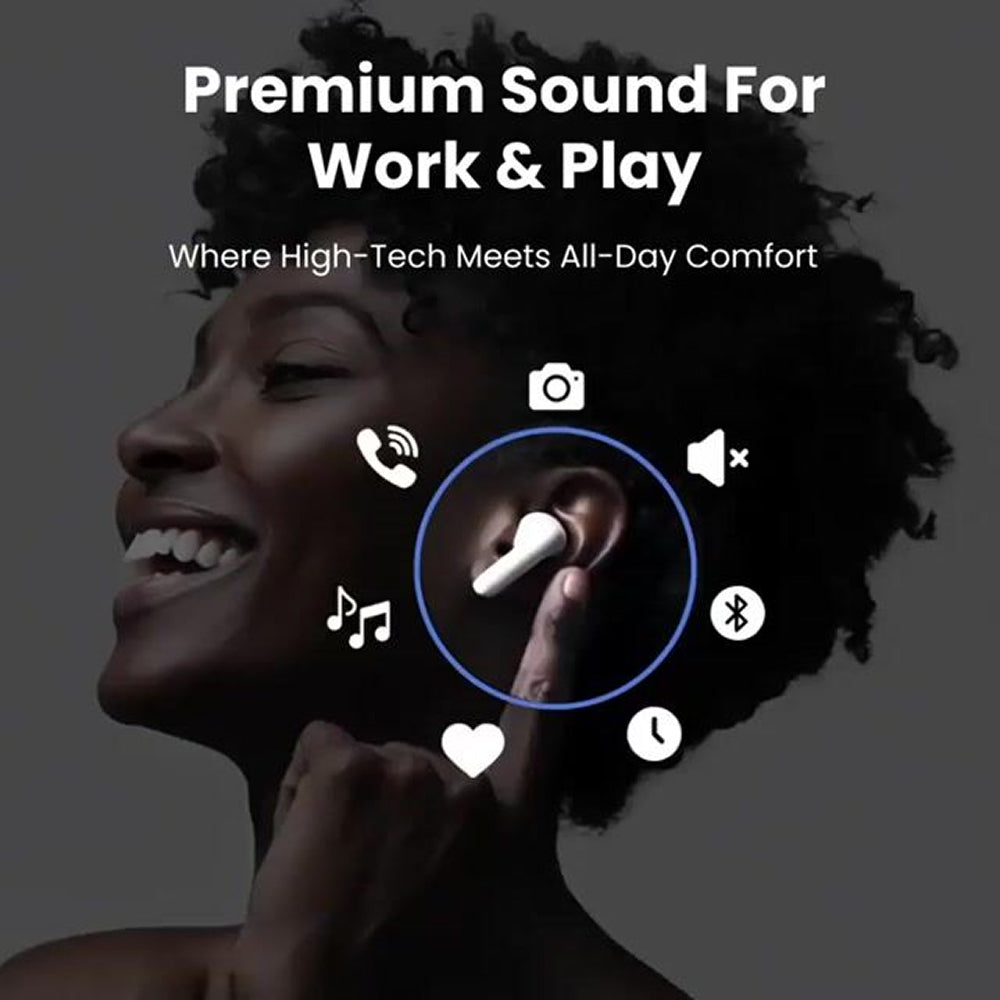 EchoJibud Wireless Earbuds with ANC and 48-Hour Battery