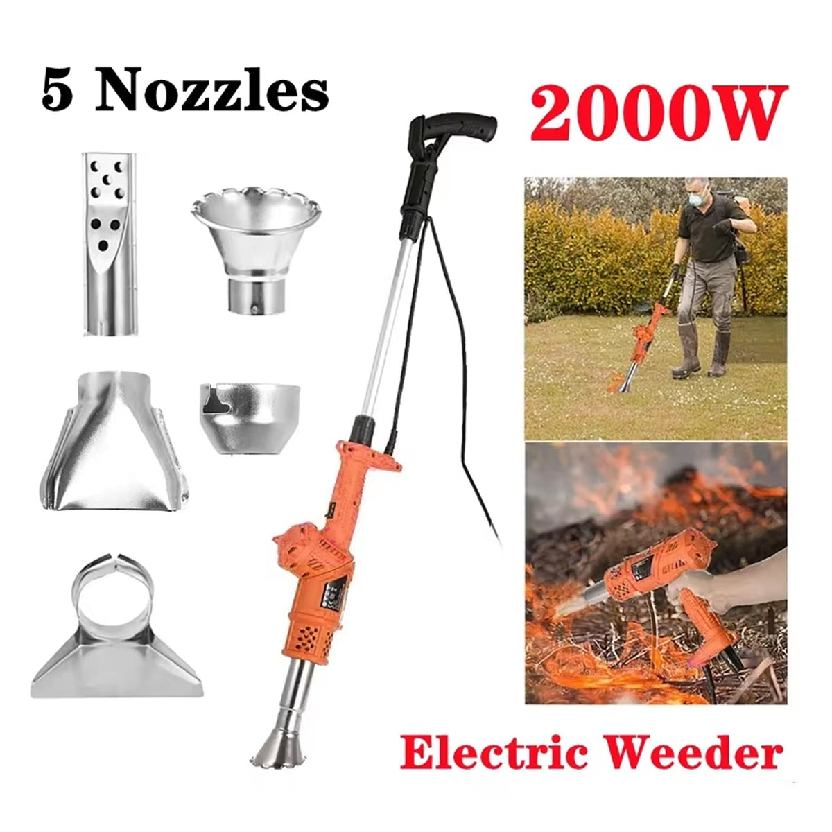 EradiWit 3-in-1 Electric Weed Burner & BBQ Lighter UK