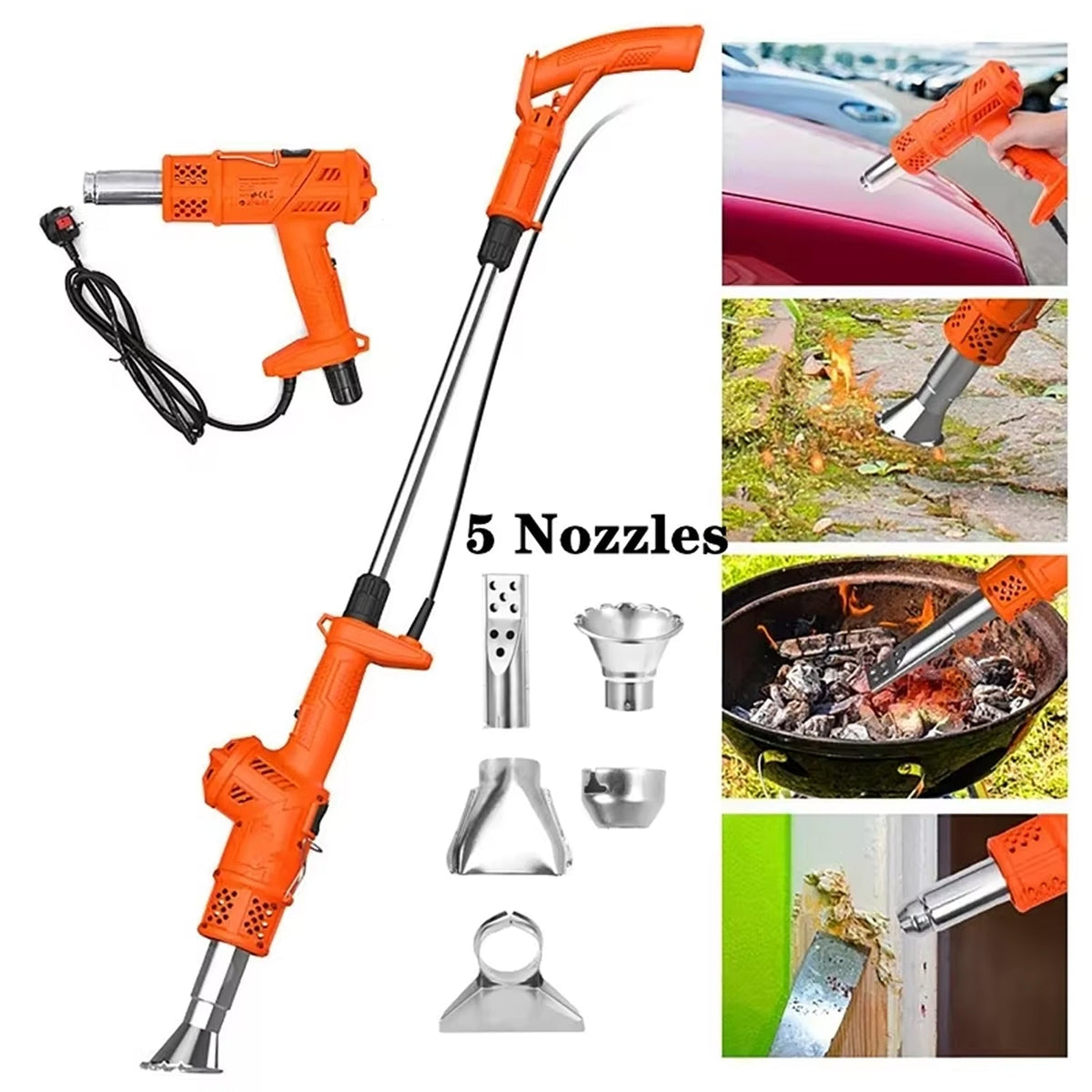 EradiWit 3-in-1 Electric Weed Burner & BBQ Lighter UK