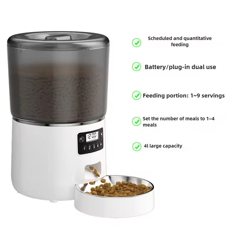 FeediFur Smart Automatic Pet Feeder with WiFi and DoodleAPP