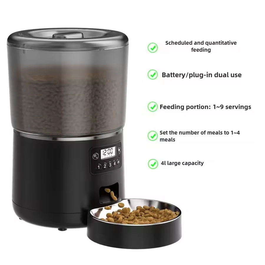 FeediFur Smart Automatic Pet Feeder with WiFi and DoodleAPP