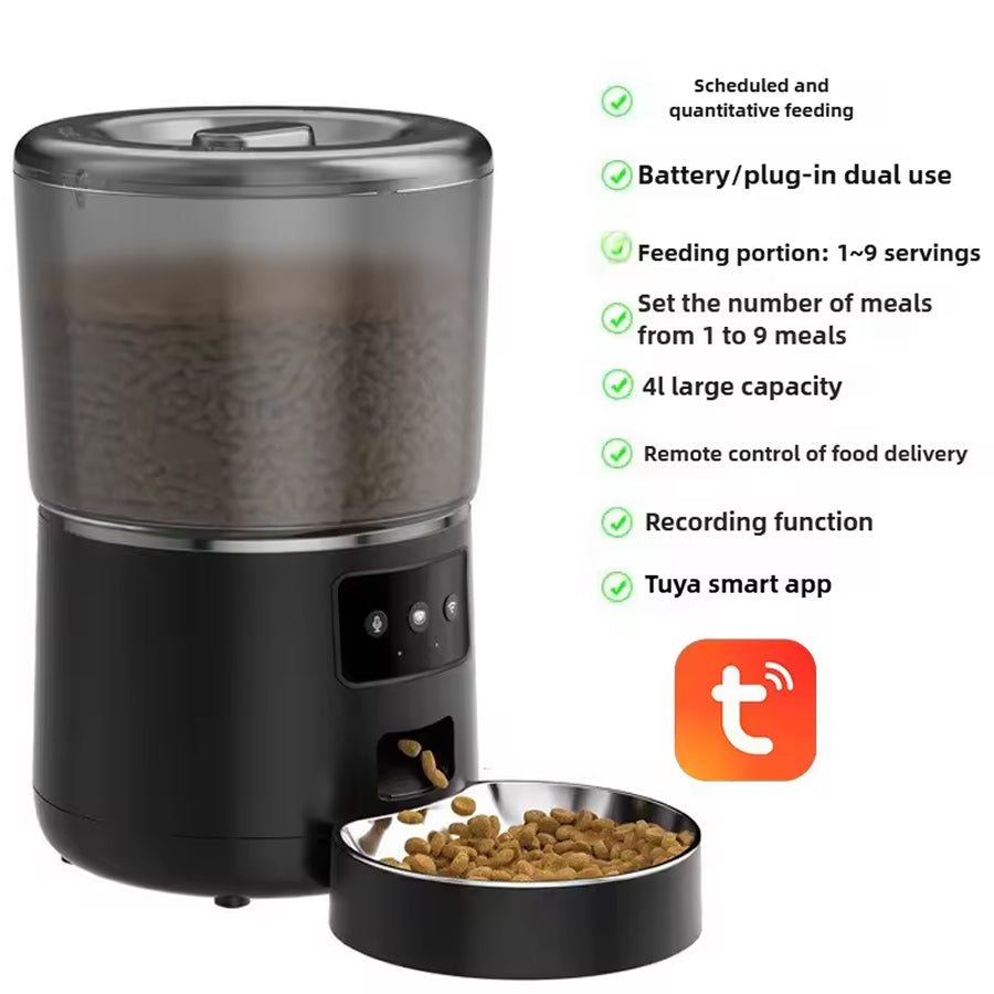FeediFur Smart Automatic Pet Feeder with WiFi and DoodleAPP