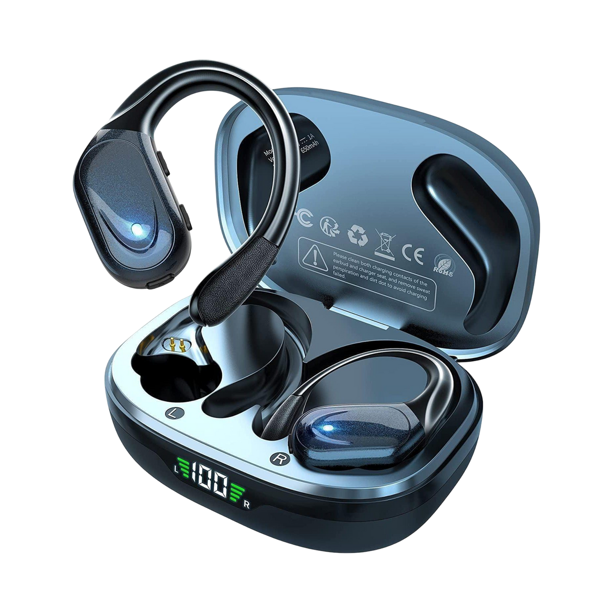 FitSyncbud Professional Wireless Sports Earbuds for Gym and Running
