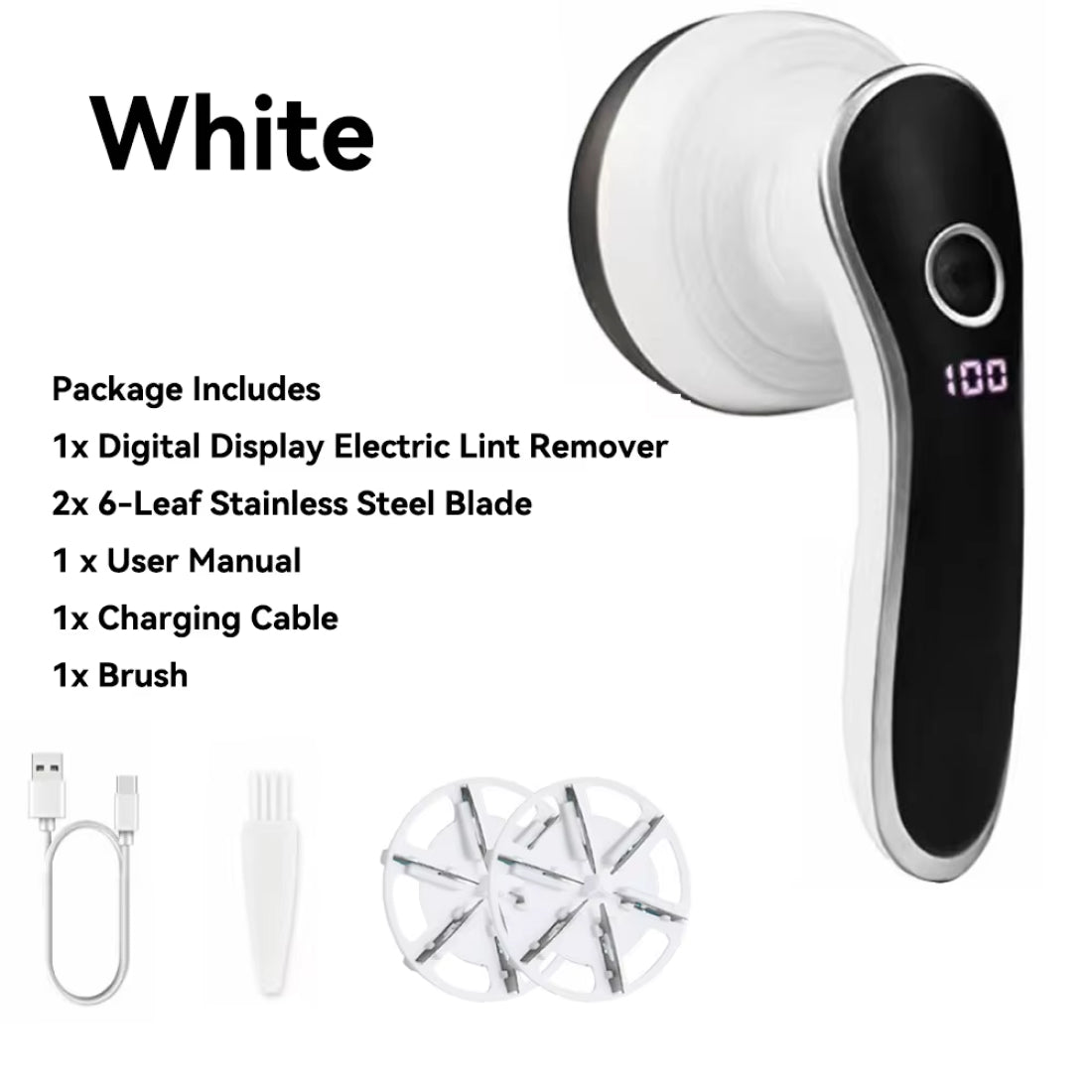 Fluffric Electric Fabric Shaver & Lint Remover UK