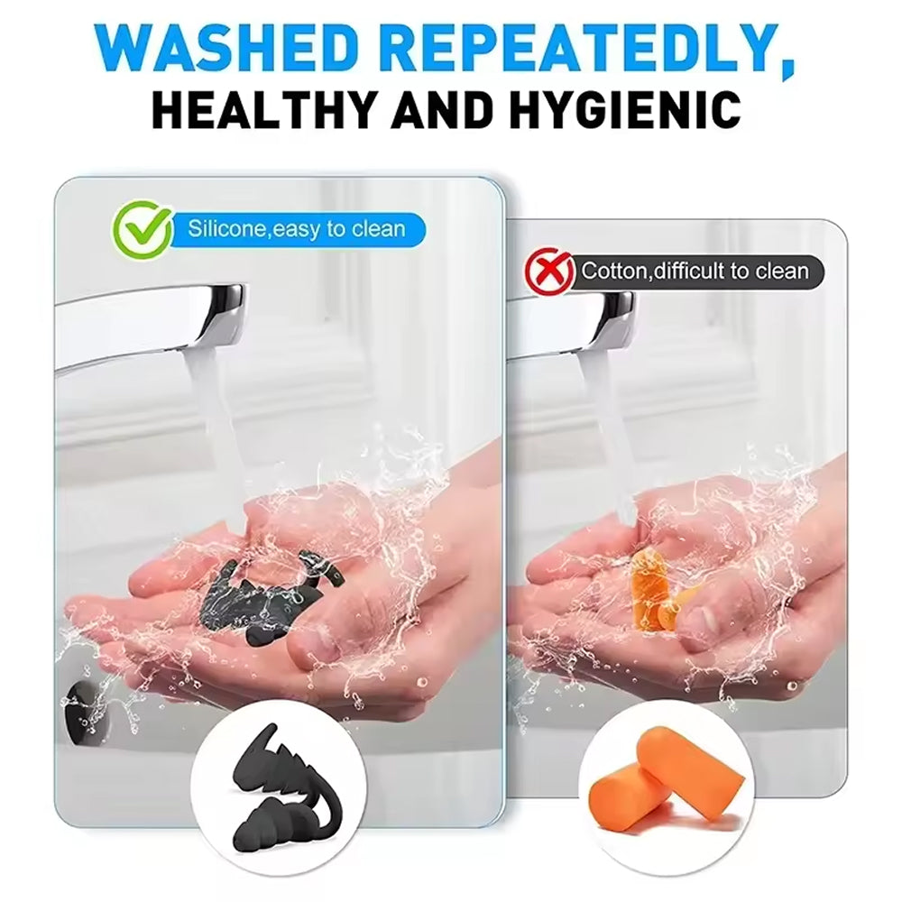 Flyplugs Reusable Noise Reducing Flight Earplugs
