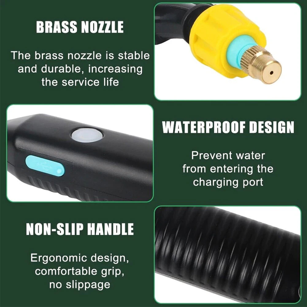 Ganidical Automatic Electric Garden Sprayer for Plant Care & Cleaning