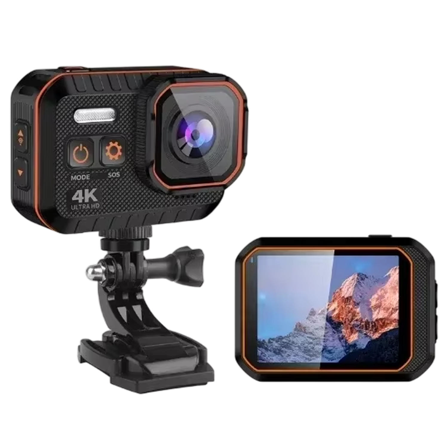 MotoCamox 4K Motorcycle Camera - Wide-Angle & Waterproof
