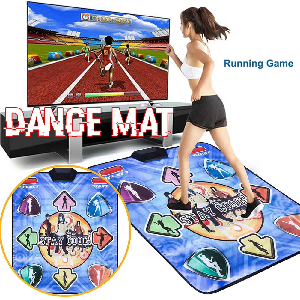 GroovyBit Kids Dance Mat | 63 Built-in Games & LED Guidance