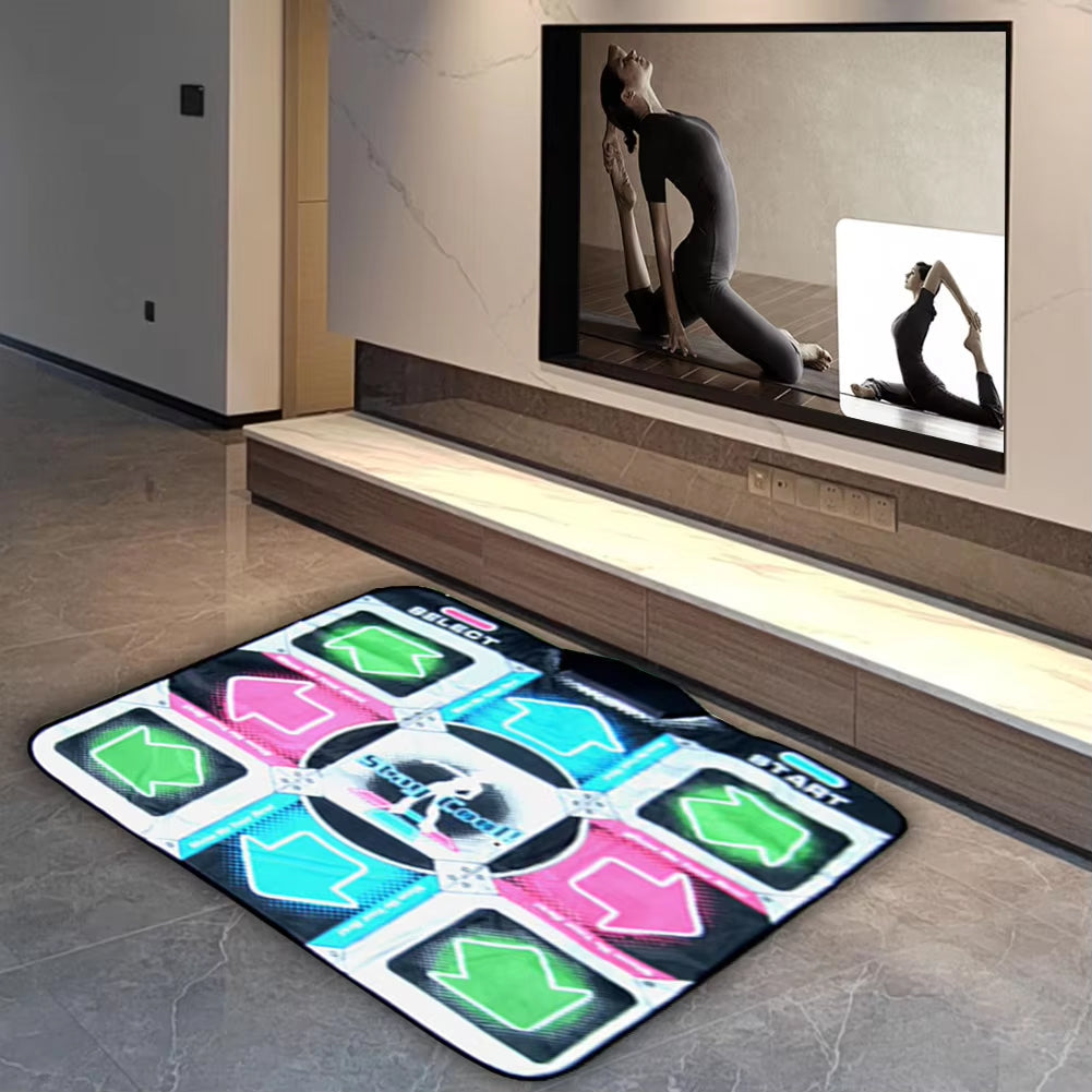 GroovyBit Kids Dance Mat | 63 Built-in Games & LED Guidance