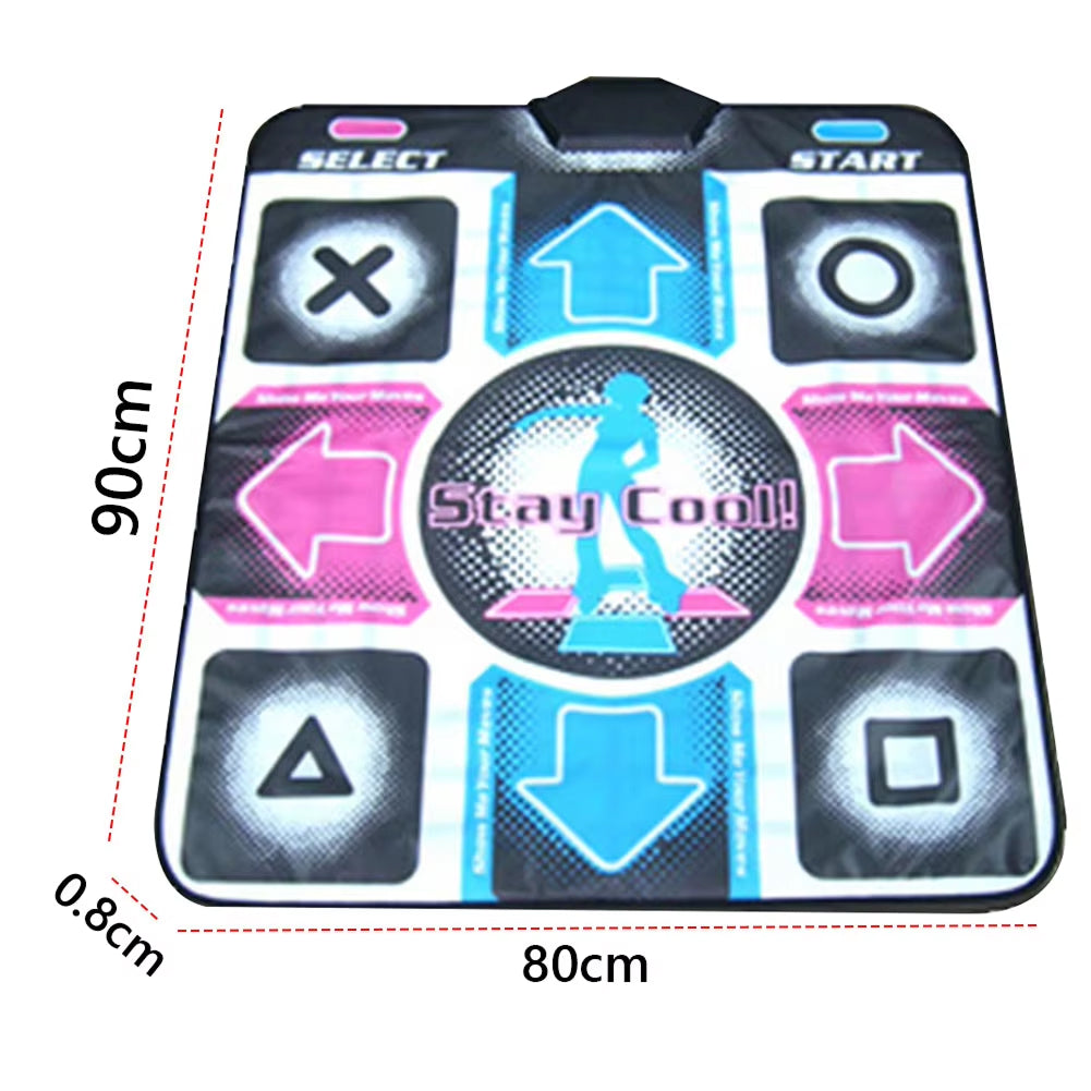 GroovyBit Kids Dance Mat | 63 Built-in Games & LED Guidance