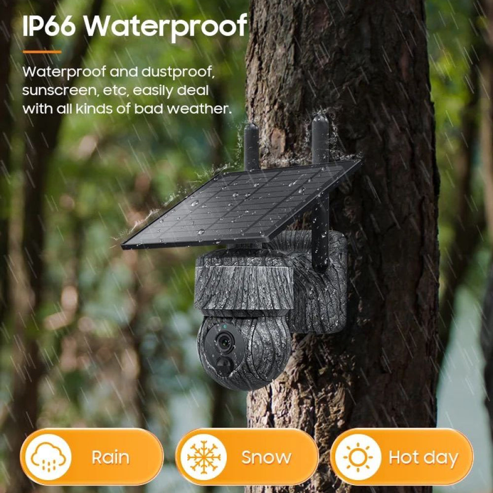 GuaranCam 4G Solar Powered Trail Camera for UK Property Security