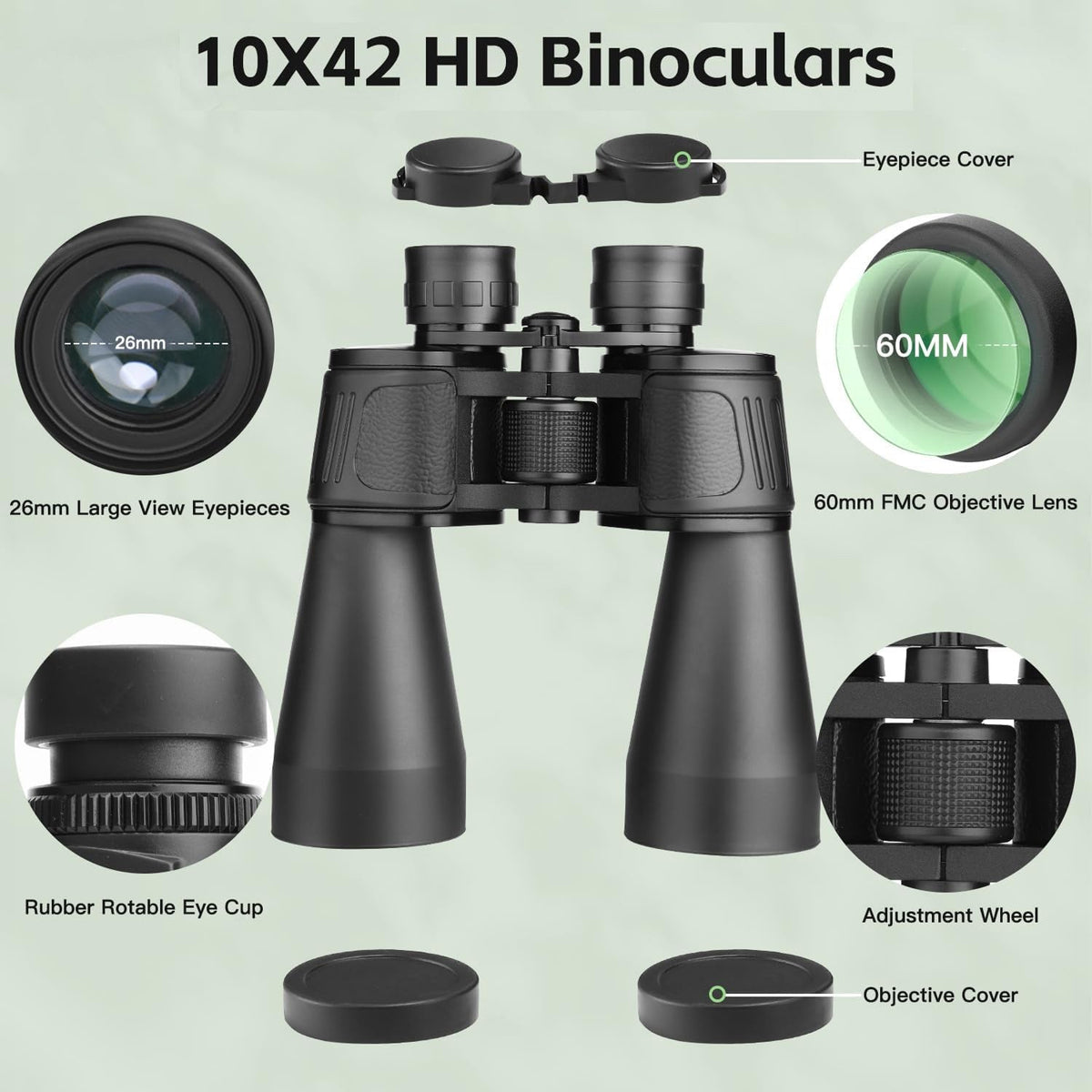 HawOpti 20x60 Professional Bird Watching Binoculars UK