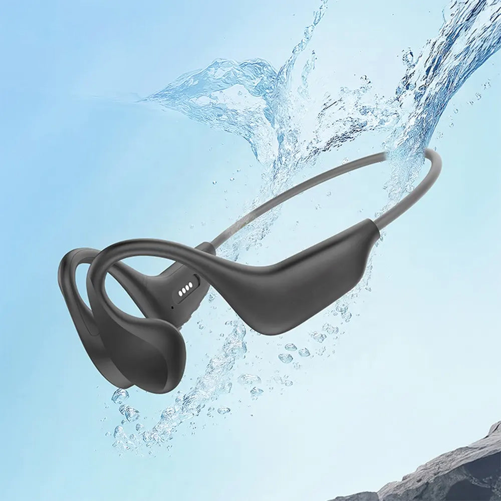 HeadyBud IPX8 Waterproof Bone Conduction Swimming Headphones UK