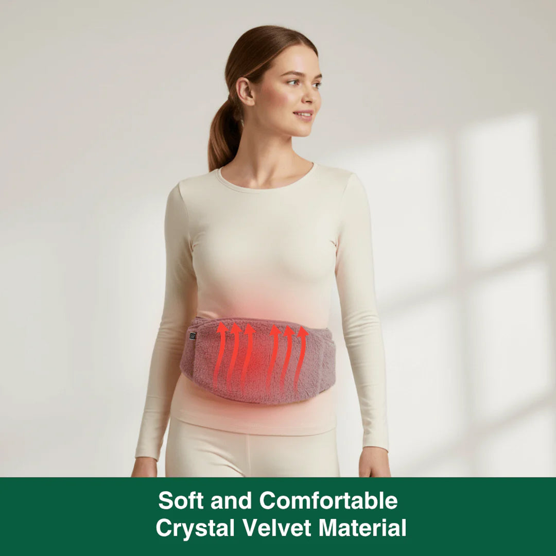 HeatyVora Portable Graphene Heating Pad for Period Cramps UK