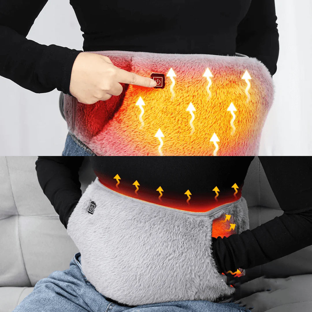 HeatyVora Portable Graphene Heating Pad for Period Cramps UK