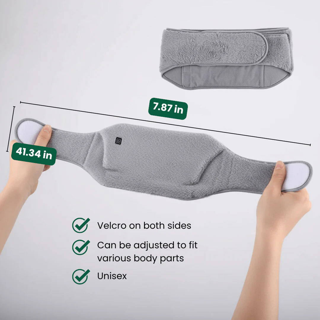 HeatyVora Portable Graphene Heating Pad for Period Cramps UK