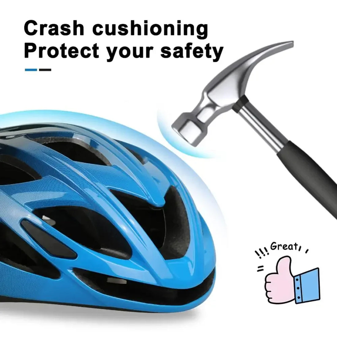 HexyHelm Ultralight Bike Helmet with 16 Vents
