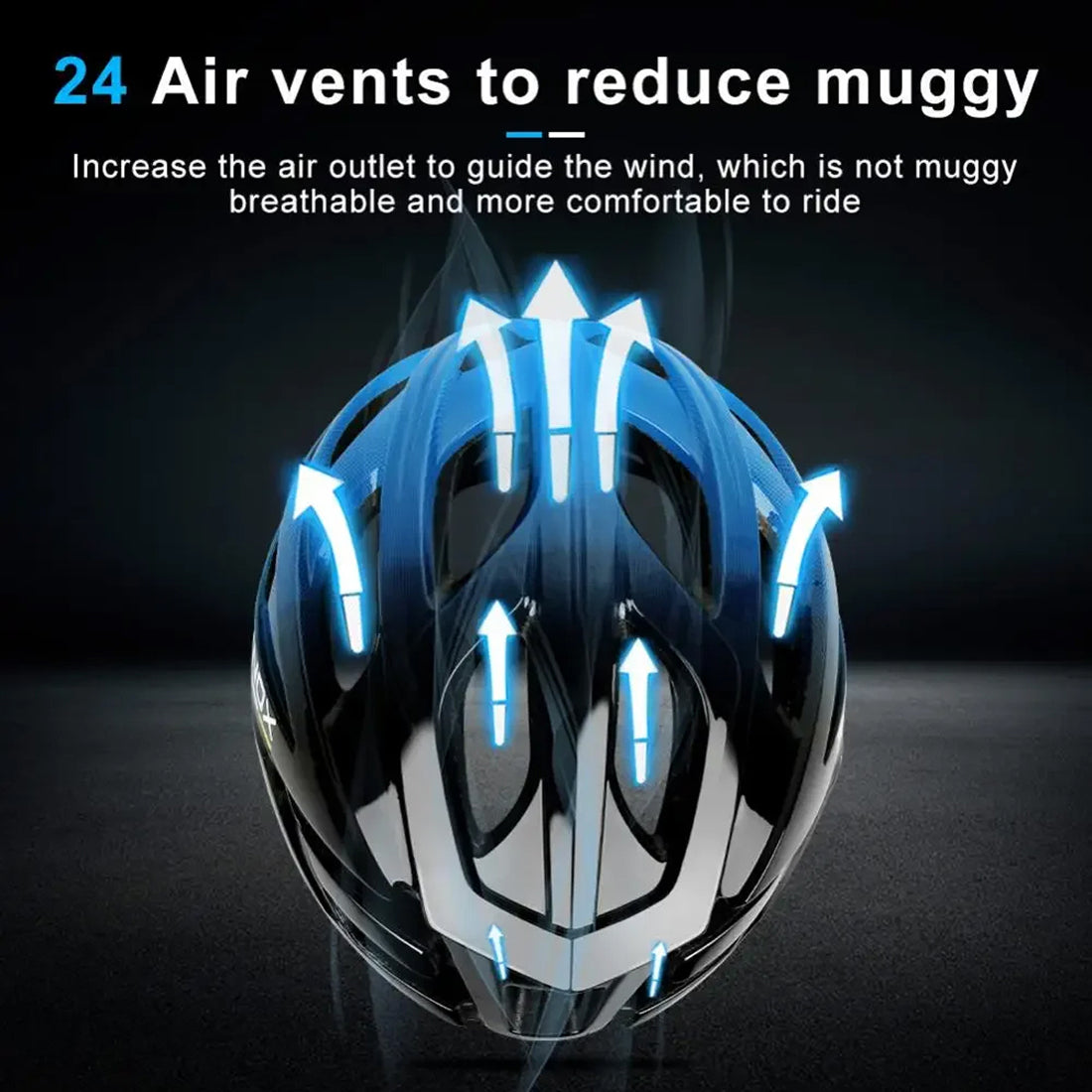 HexyHelm Ultralight Bike Helmet with 16 Vents