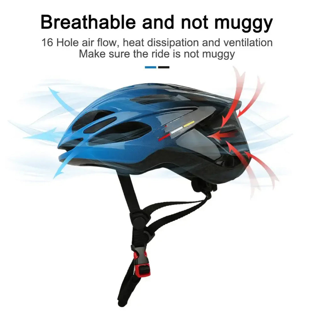 HexyHelm Ultralight Bike Helmet with 16 Vents