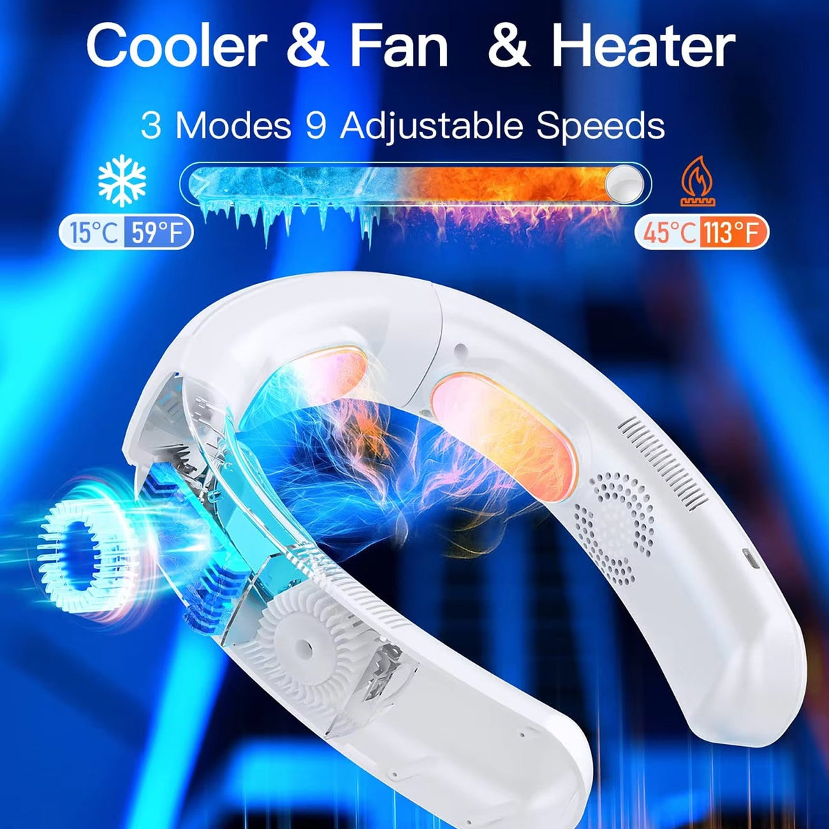 HulaZepyr Neck Fan