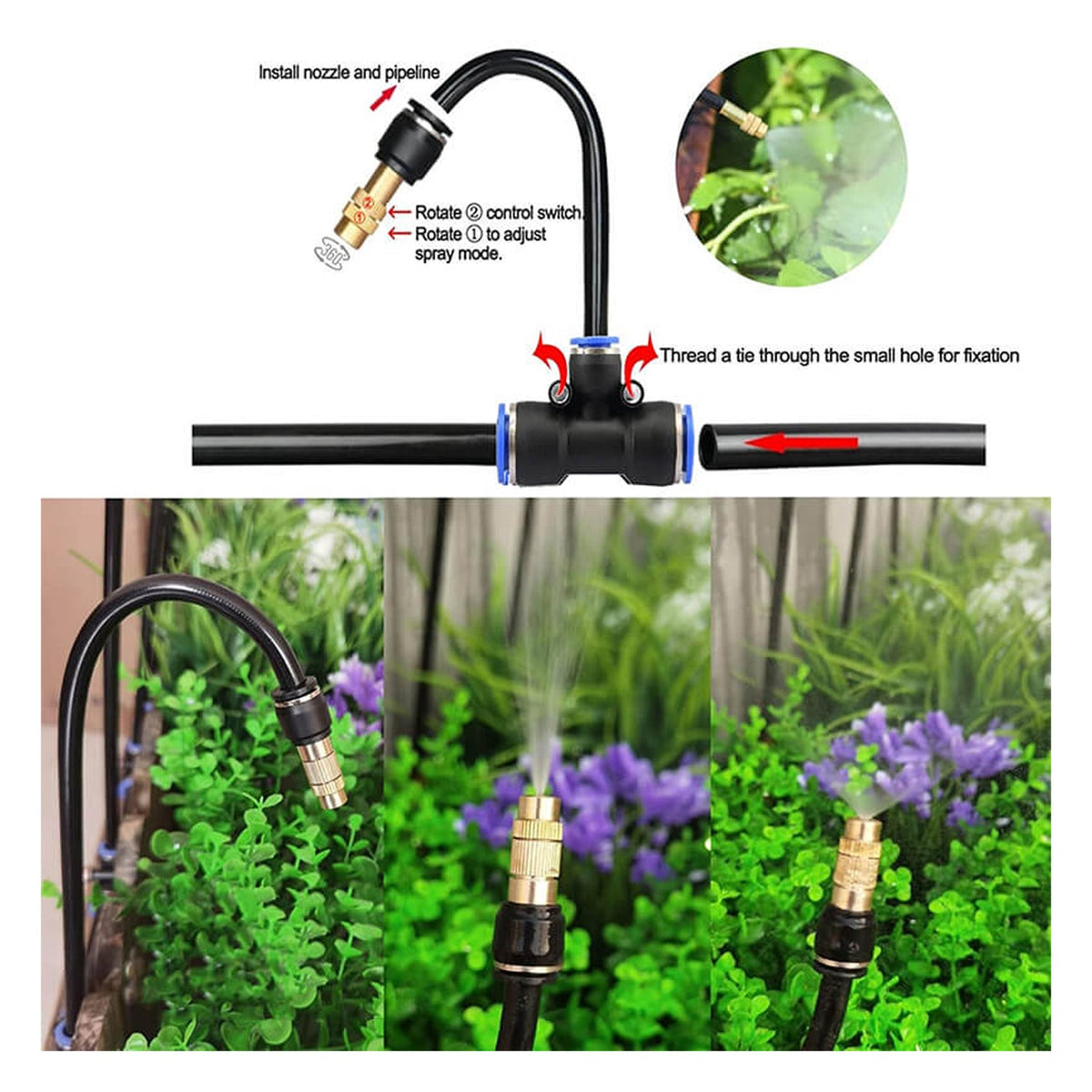 HumiTeci Garden Irrigation System | 70% Water Saving Root Hydration