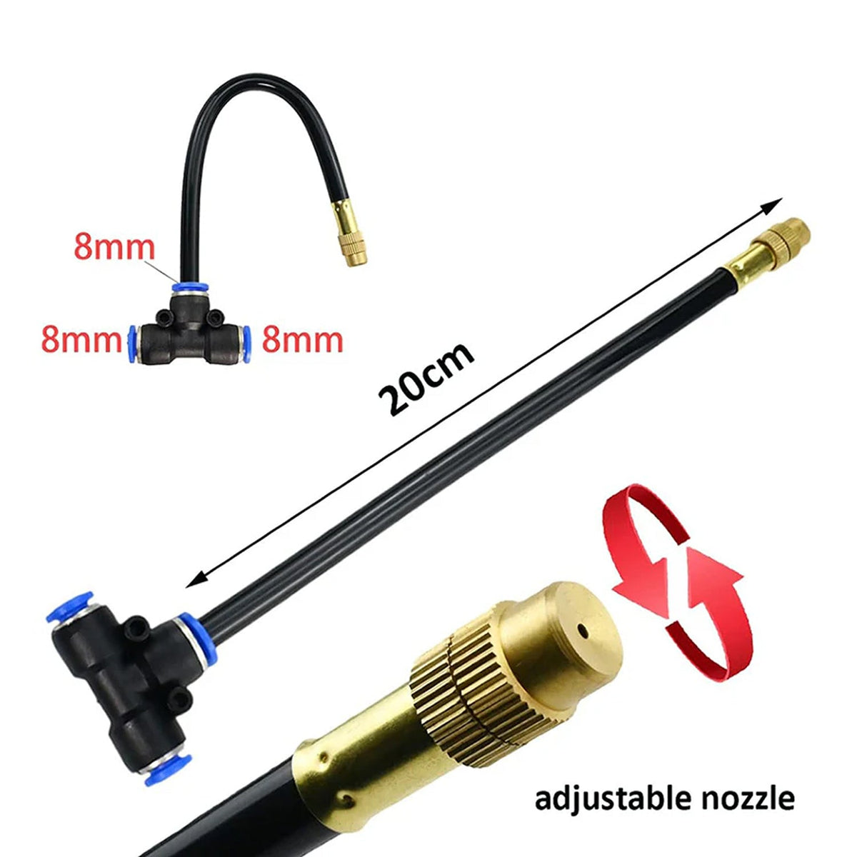 HumiTeci Garden Irrigation System | 70% Water Saving Root Hydration