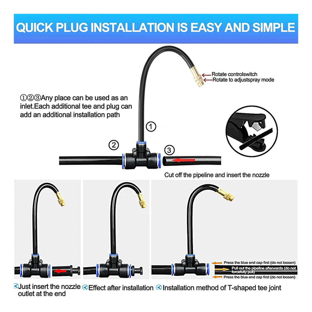 HumiTeci Garden Irrigation System | 70% Water Saving Root Hydration