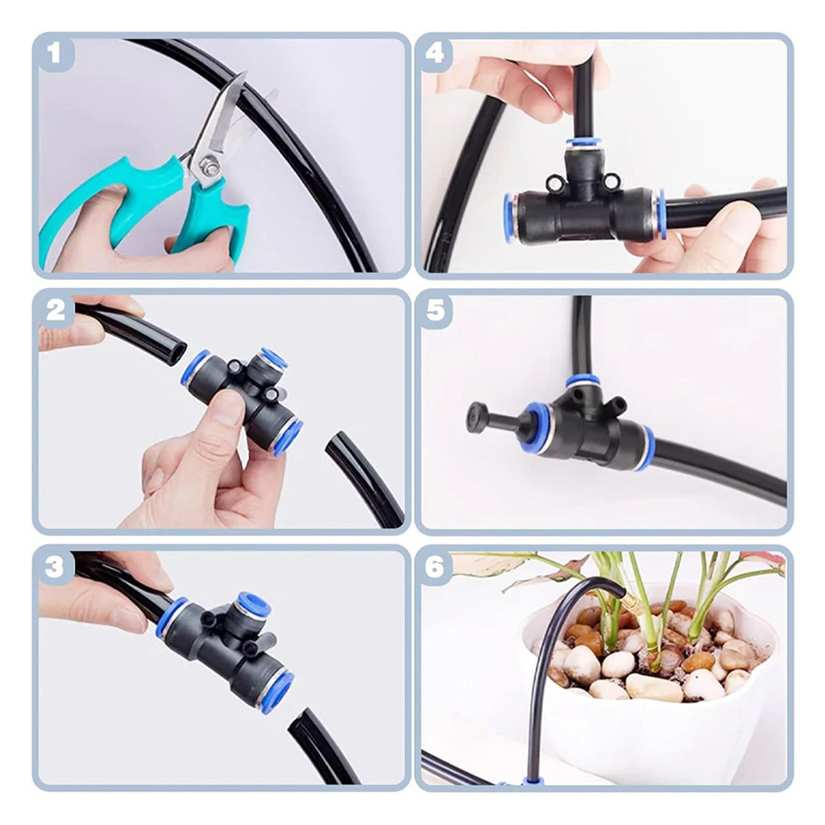 HumiTeci Garden Irrigation System | 70% Water Saving Root Hydration