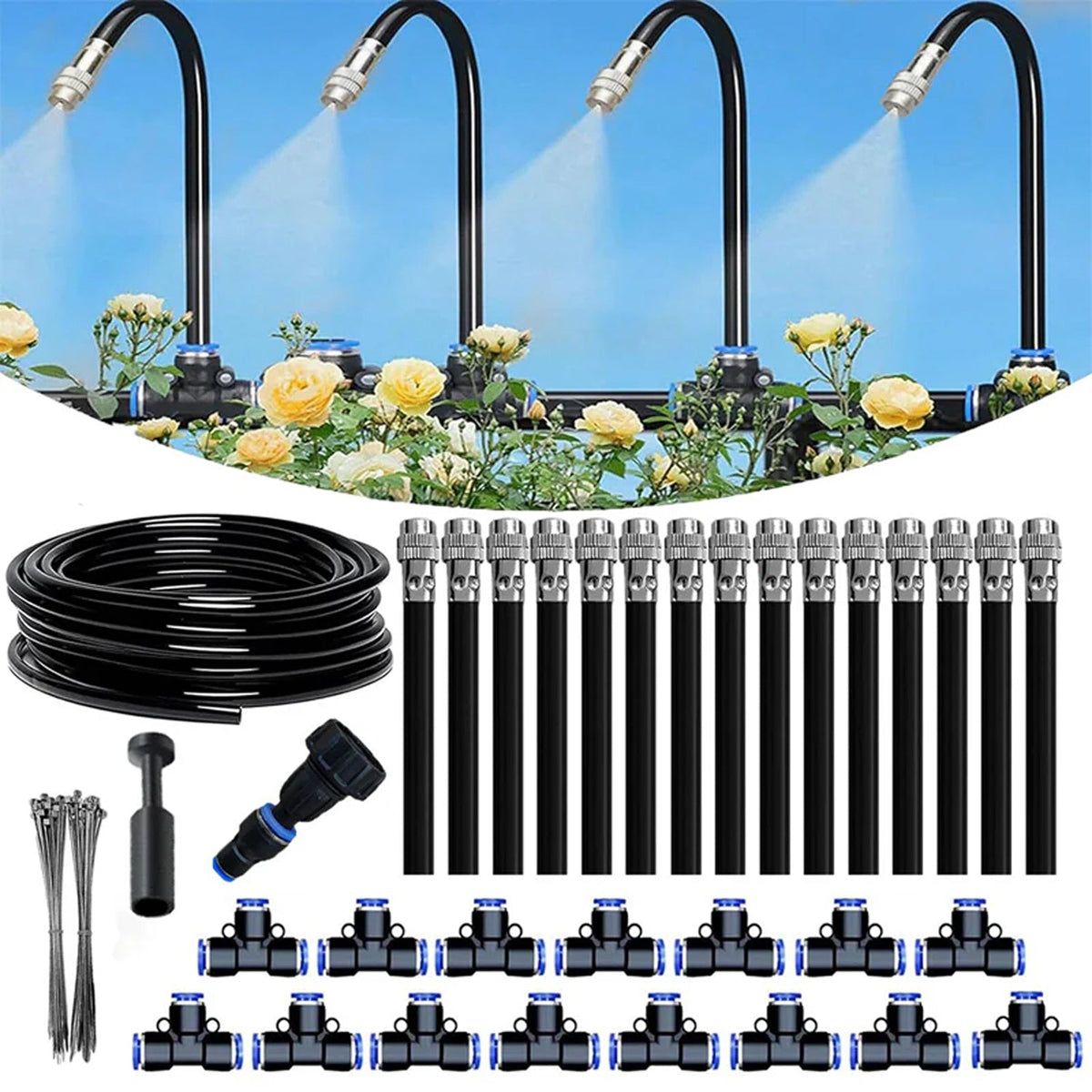 HumiTeci Garden Irrigation System | 70% Water Saving Root Hydration