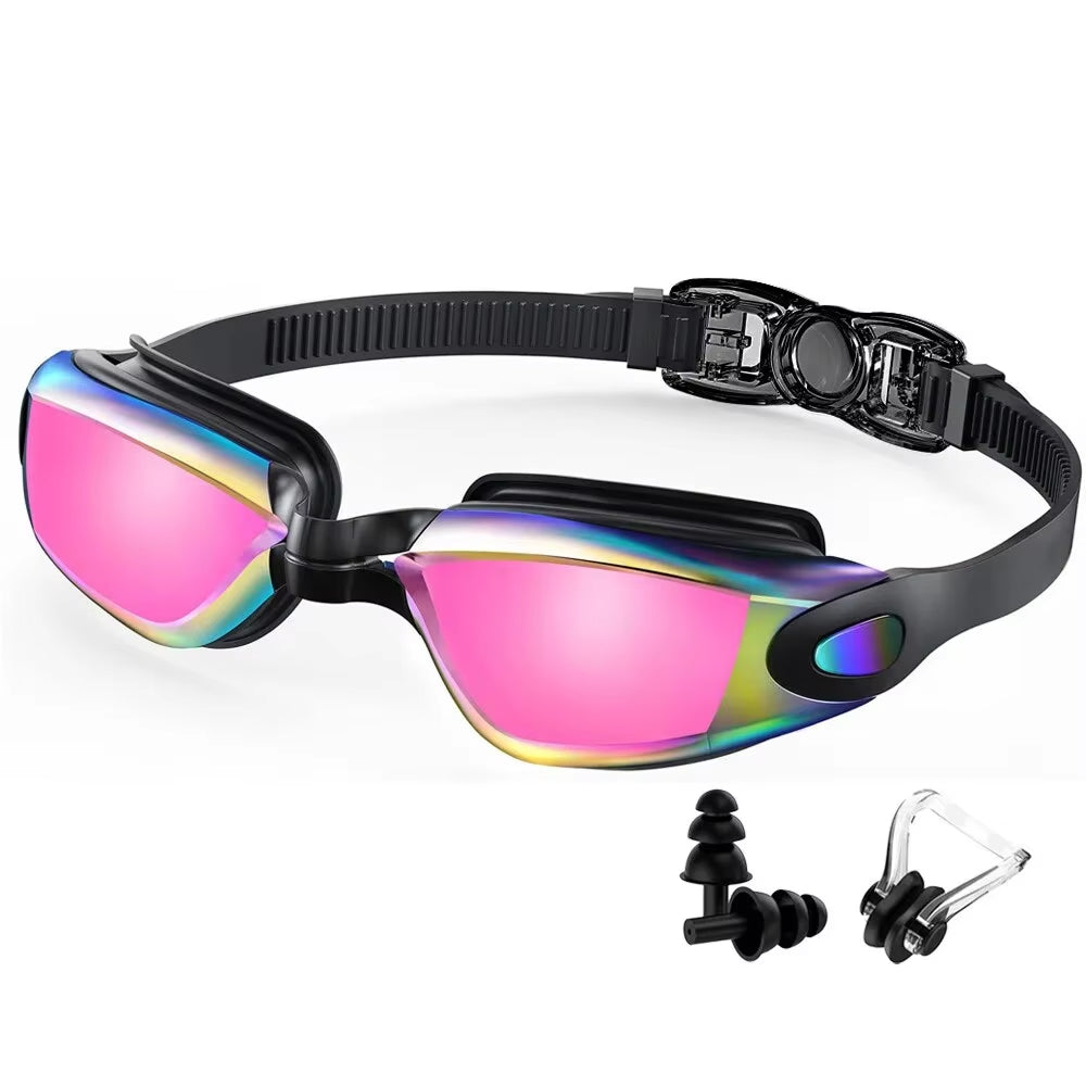 HydrinVis Leak-Proof Anti-Fog Swimming Goggles