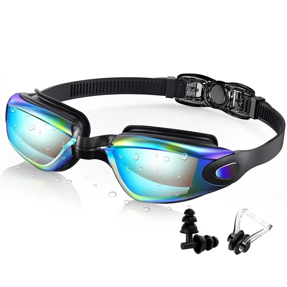 HydrinVis Leak-Proof Anti-Fog Swimming Goggles
