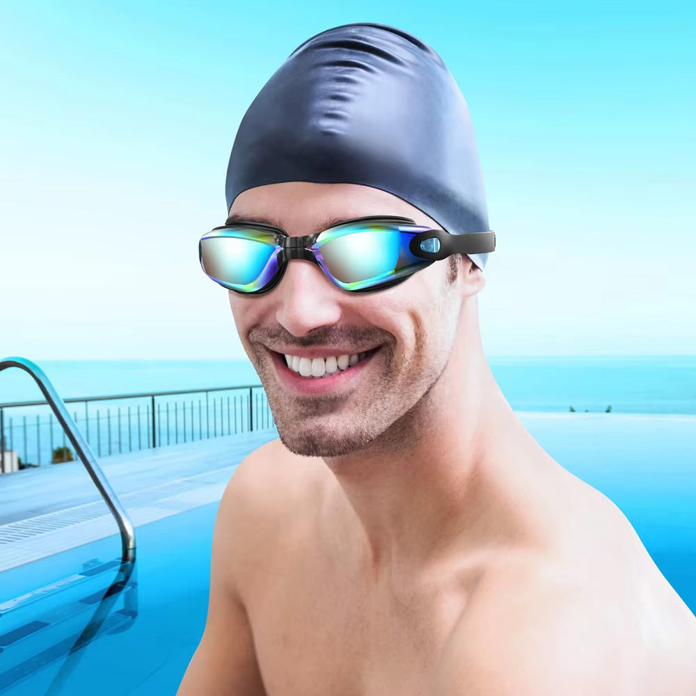 HydrinVis Leak-Proof Anti-Fog Swimming Goggles
