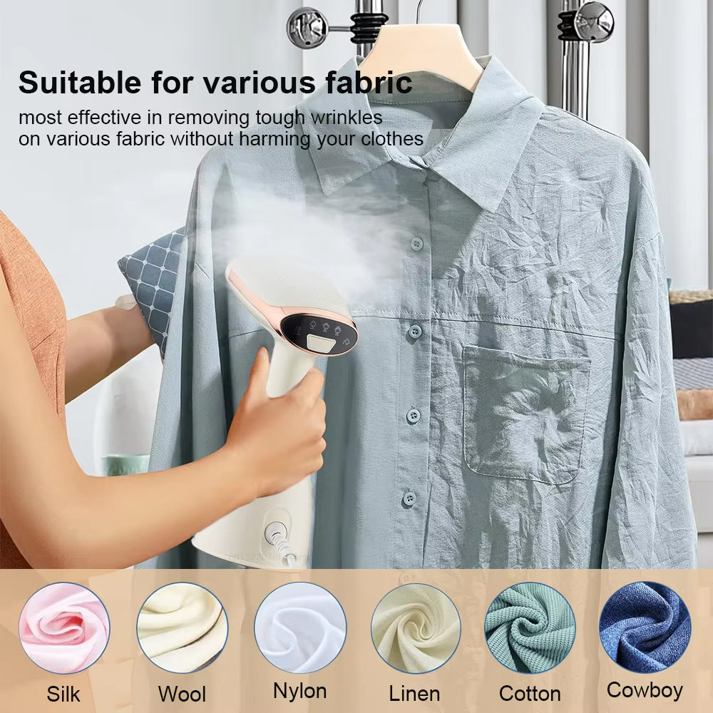 IronGeny 1500W Handheld Clothes Steamer | Portable Travel Steamer UK
