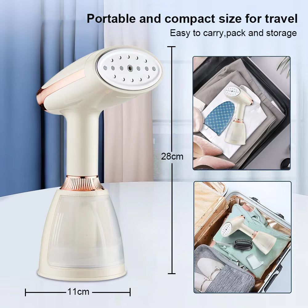 IronGeny 1500W Handheld Clothes Steamer | Portable Travel Steamer UK