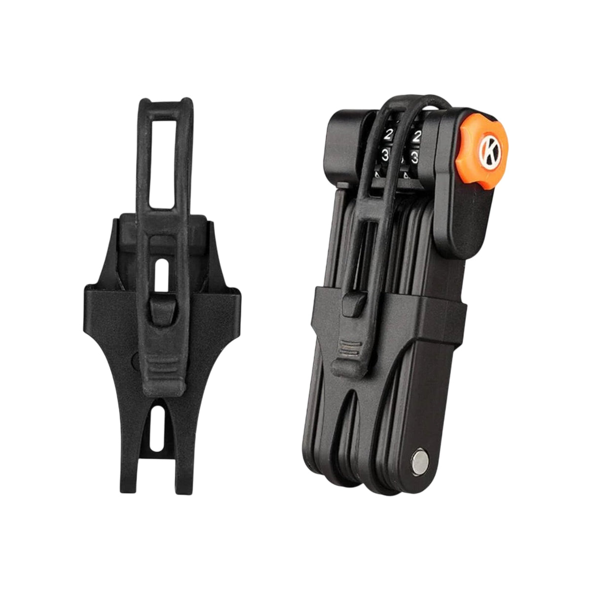 KeepyRide Alloy Steel Folding Bike Lock with 4-Digit Combination