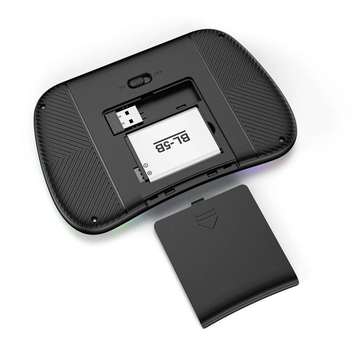 KeyFlexy Mini Wireless Keyboard with Air Mouse & Voice Search