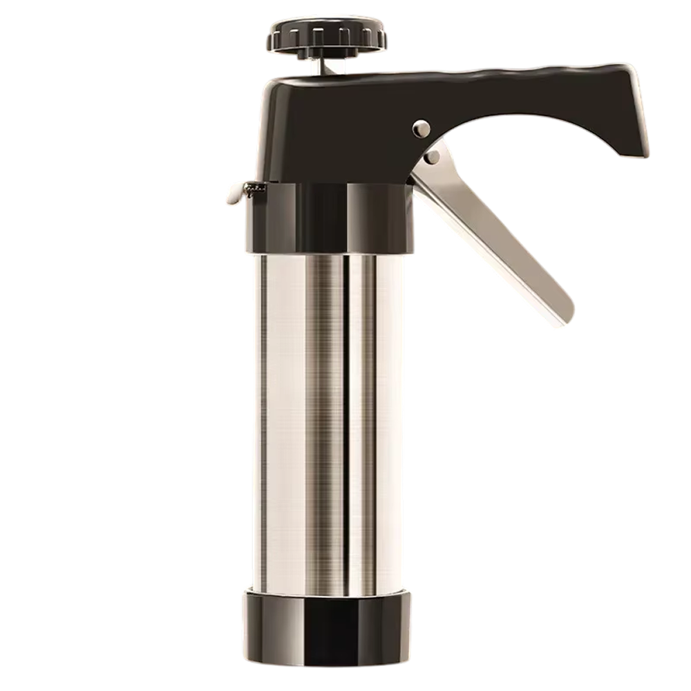 KiKyPress 22-Piece Stainless Steel Cookie Press & Decorating Kit