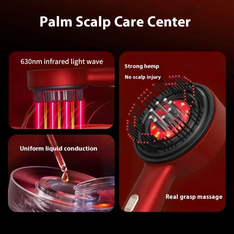 KomeeSol Red Light Therapy Hair Growth Scalp Massager UK