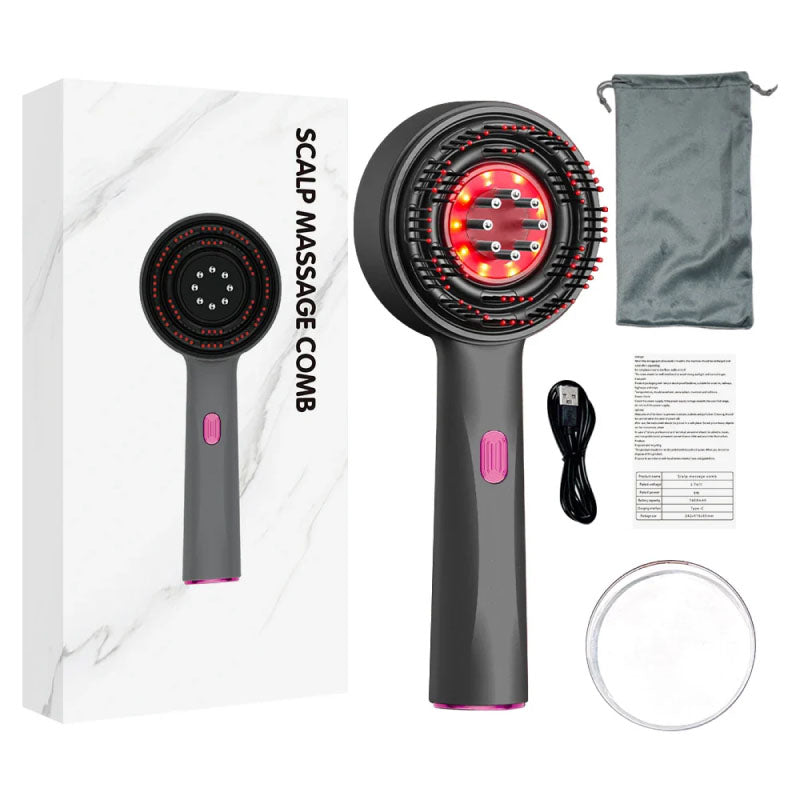 KomeeSol Red Light Therapy Hair Growth Scalp Massager UK