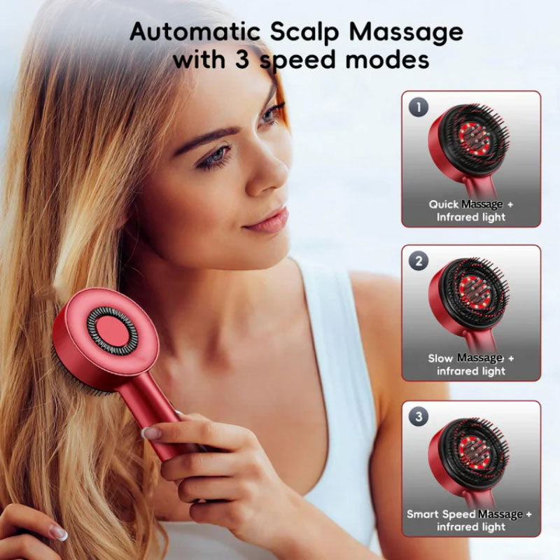 KomeeSol Red Light Therapy Hair Growth Scalp Massager UK