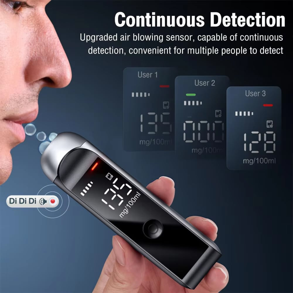 KraxiLix professional-grade personal alcohol tester UK