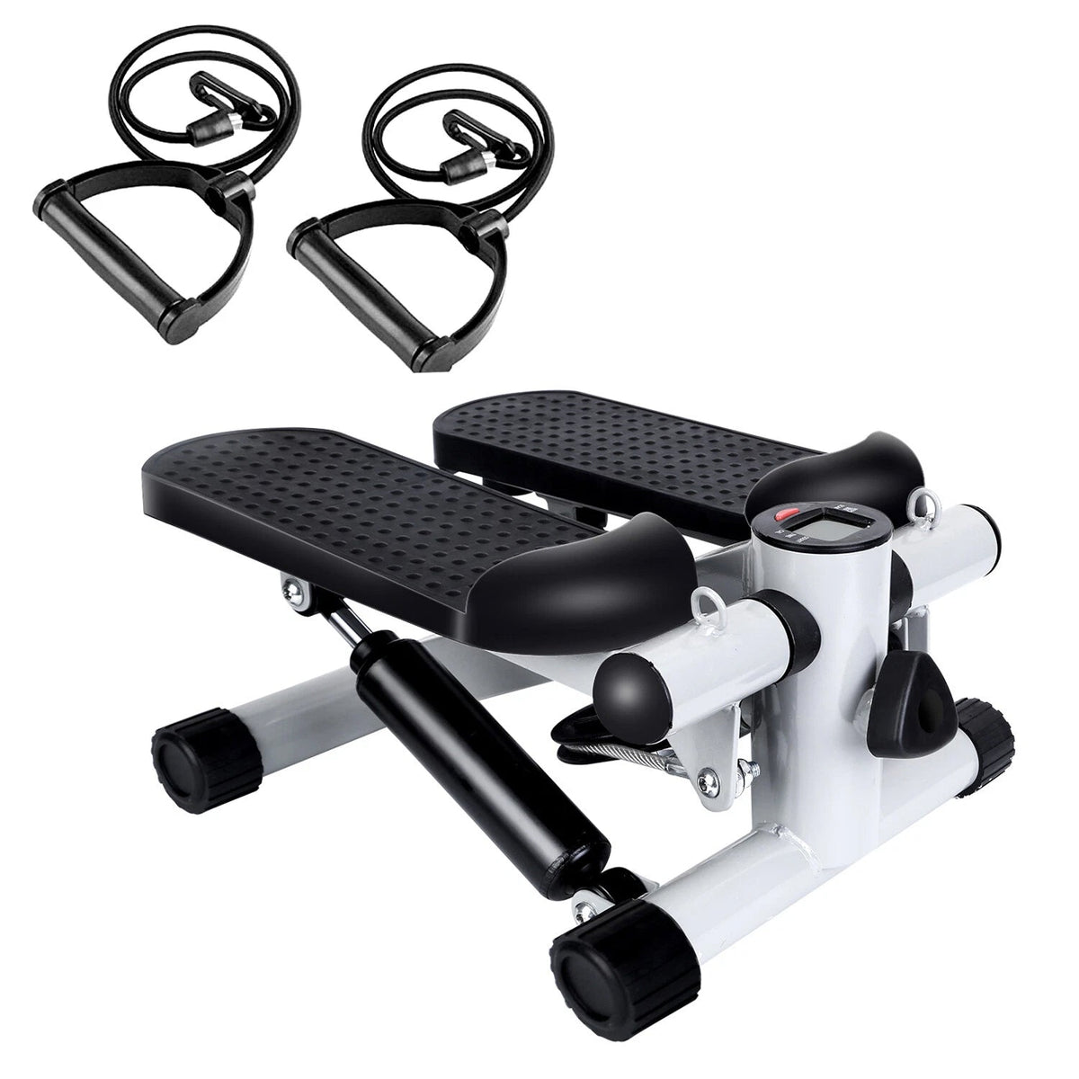 Leggumda Mini Stepper with Resistance Bands - Low-Impact Home Workout