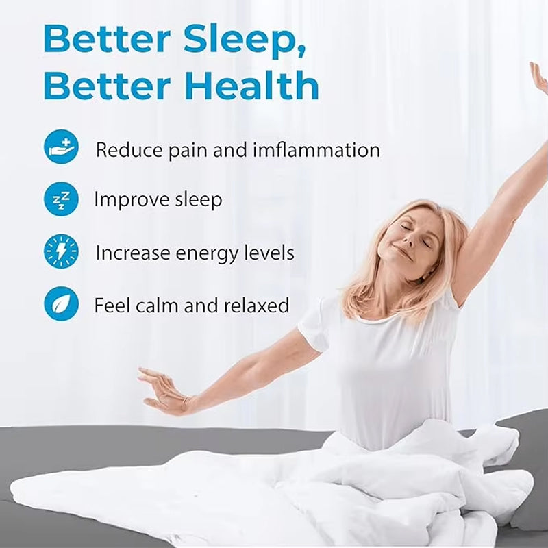 LieDowny Grounding Sheet | Organic Cotton & Silver Earthing Bed Sheet